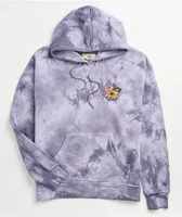 Dravus Diedra In The Woods Purple Tie Dye Hoodie