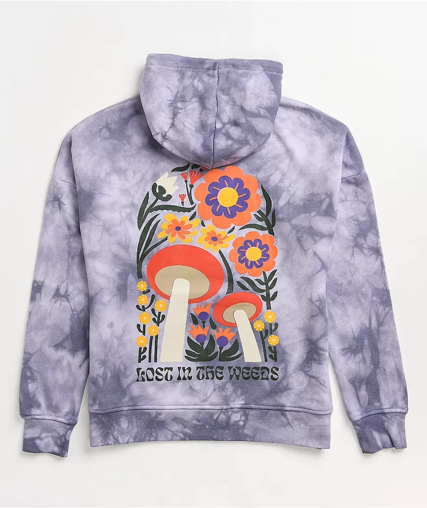 Dravus Diedra In The Woods Purple Tie Dye Hoodie