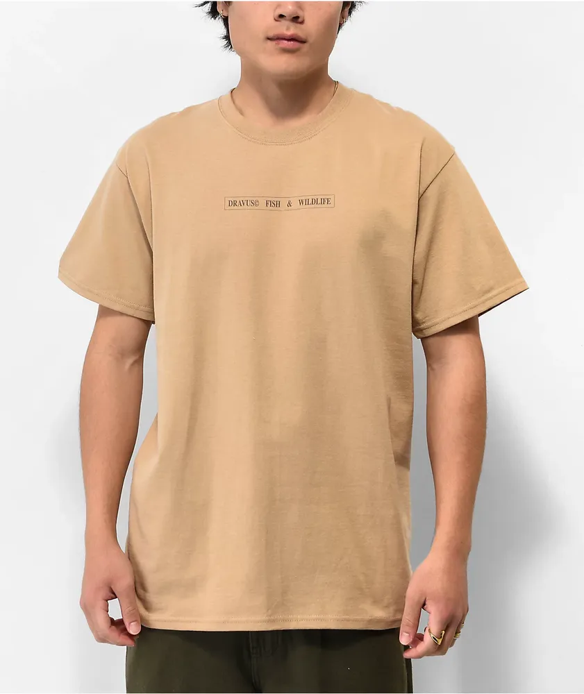 Dravus Duck Chart Sand T-Shirt