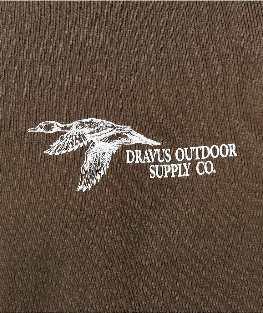 Dravus Duck Paradise Brown T-Shirt