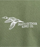 Dravus Duck Paradise Olive T-Shirt