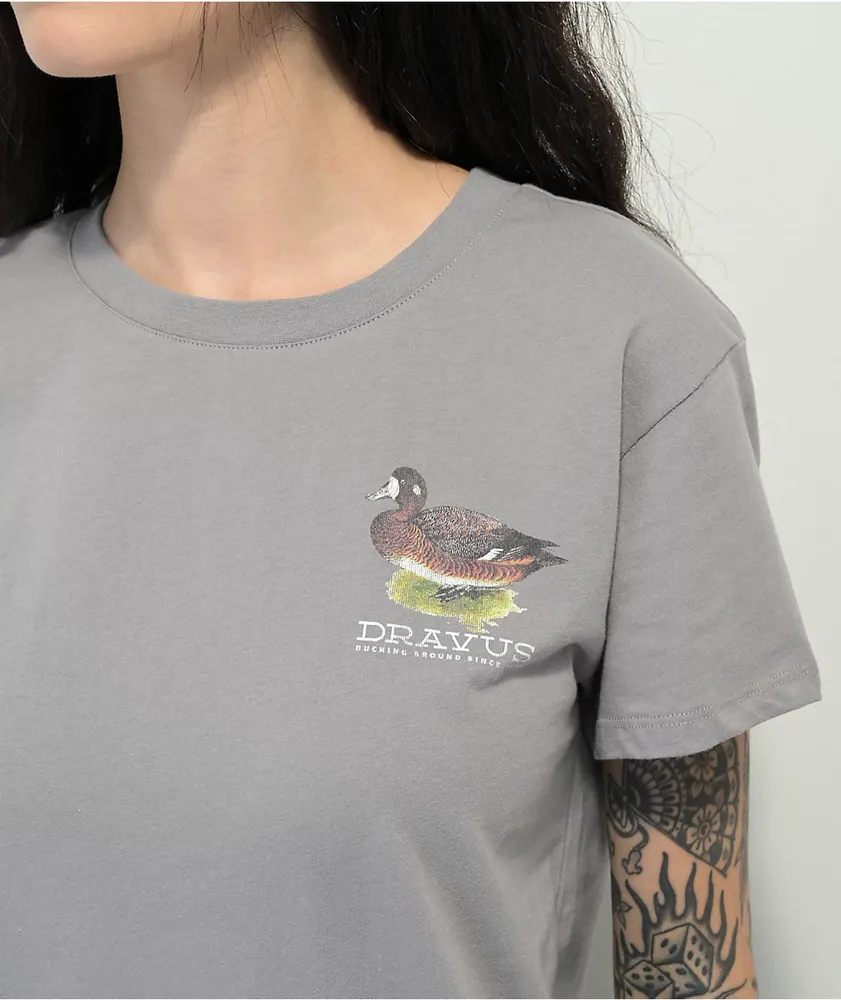 Dravus Ducking Around Grey T-Shirt