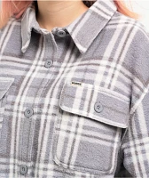 Dravus Eclipse Grey & Blue Flannel Shirt