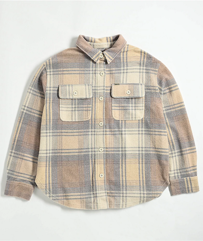 Dravus Eclipse Grey & Khaki Flannel Shirt