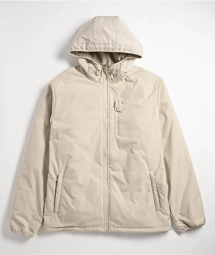 Dravus Egress Quilted Natural Hooded Jacket