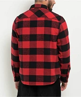 Dravus Essential Red and Black Flannel Shirt