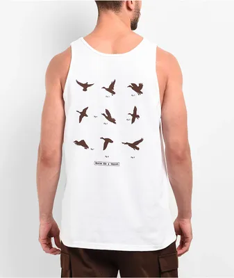 Dravus Fish And Wildlife White Tank Top