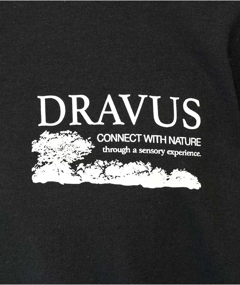 Dravus Forest Bathing Black T-Shirt