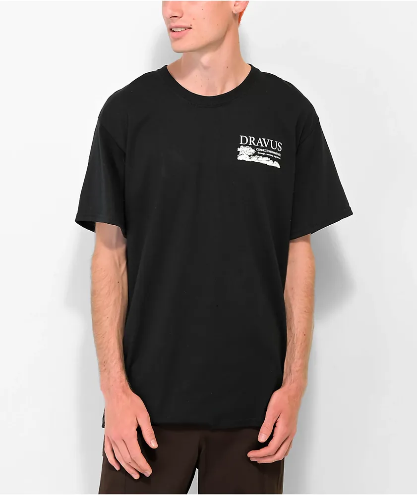 Dravus Forest Bathing Black T-Shirt