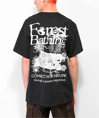 Dravus Forest Bathing Black T-Shirt