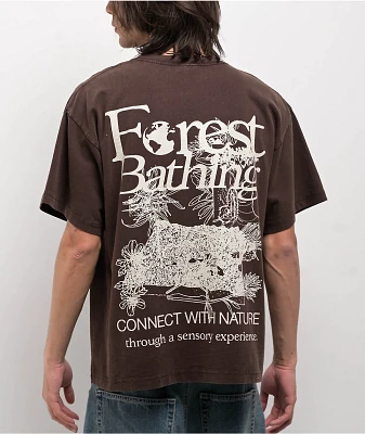 Dravus Forest Bathing Brown T-Shirt