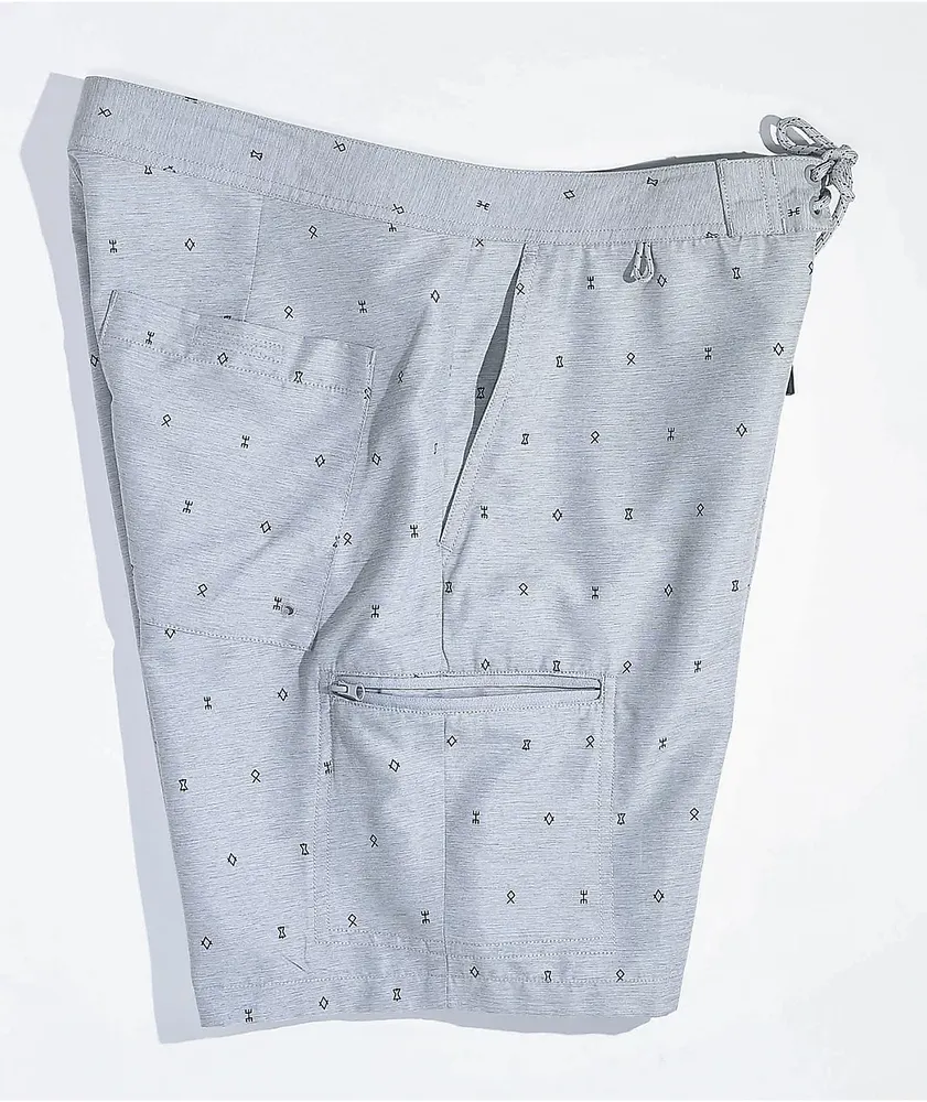 Dravus Goff Grey Hybrid Shorts