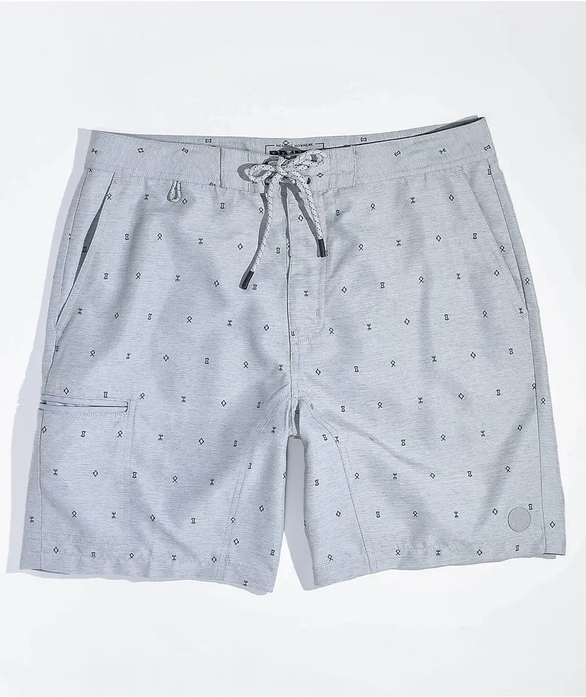 Dravus Goff Grey Hybrid Shorts