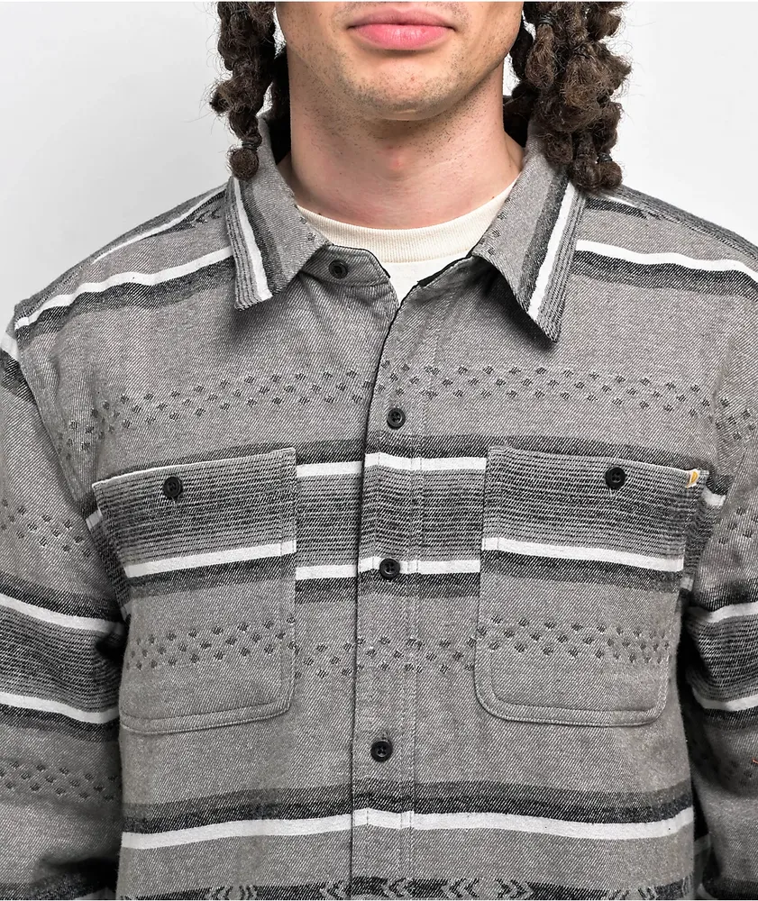 Dravus Hardtail Grey Flannel Shirt