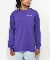 Dravus Hold On Purple Long Sleeve T-Shirt