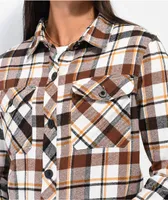 Dravus Jairn Brown Flannel Shirt