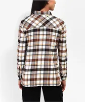 Dravus Jairn Brown Flannel Shirt