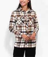 Dravus Jairn Brown Flannel Shirt