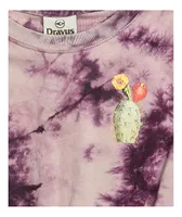 Dravus Joane Cactus Blackberry Tie Dye T-Shirt