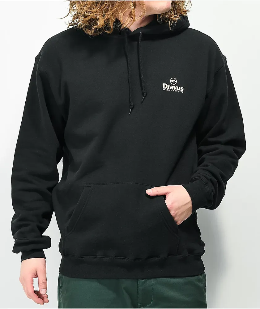 Dravus Many Moons Black Hoodie