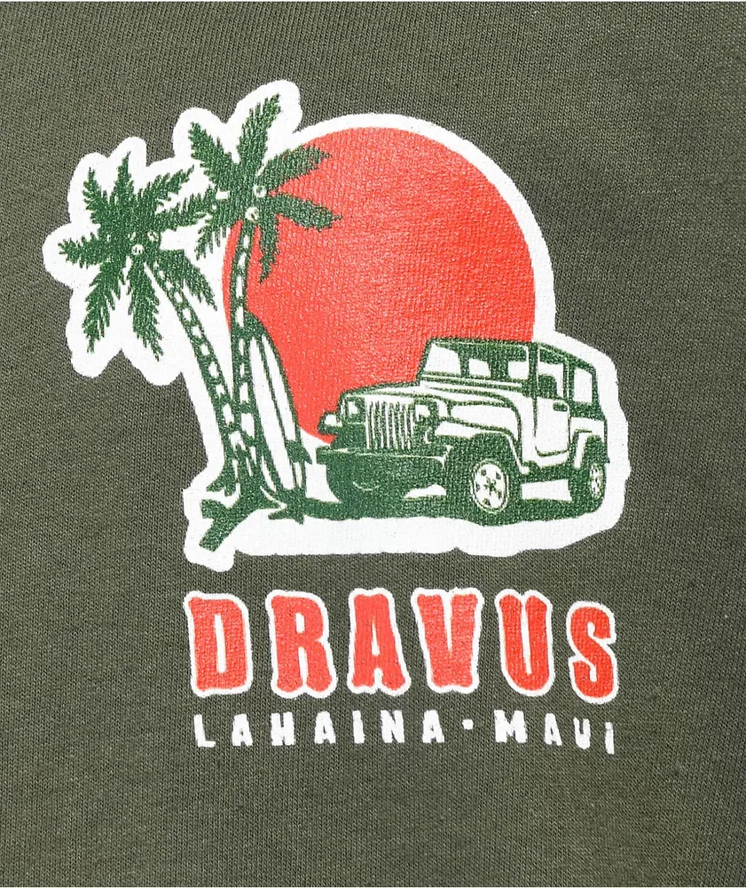 Dravus Maui Surf Green T-Shirt