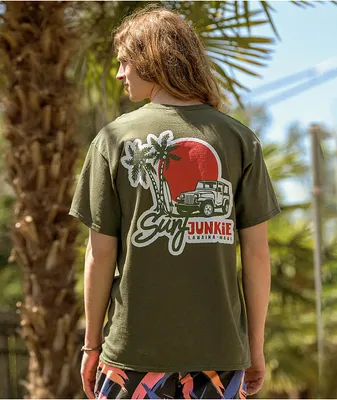 Dravus Maui Surf Green T-Shirt