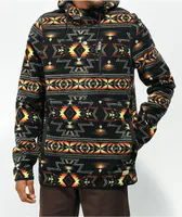 Dravus McKinley Black Geo Print Tech Fleece Jacket