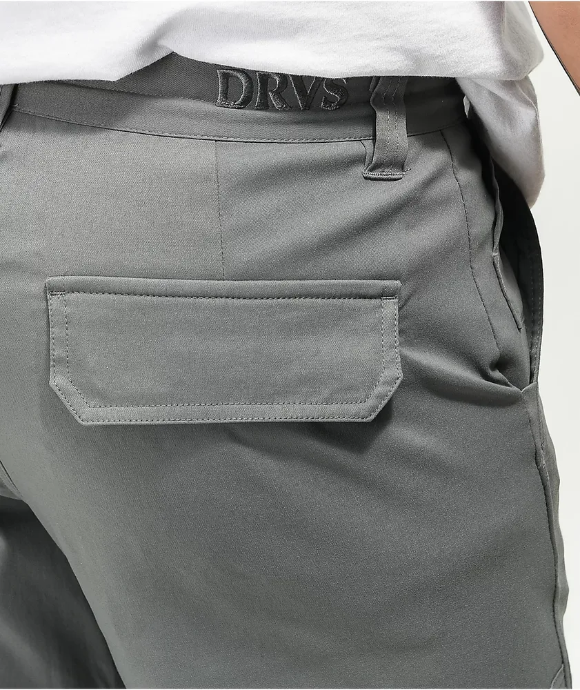 Dravus Meander Grey Cargo Pants
