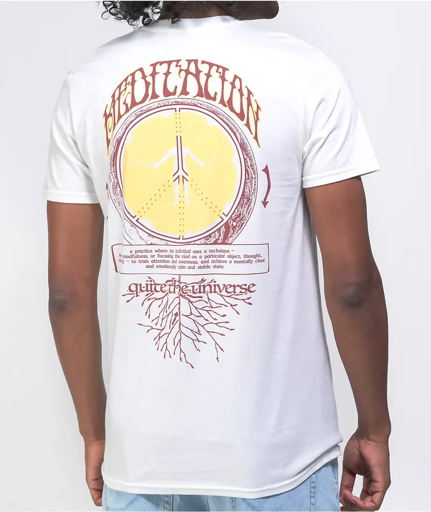 Dravus Meditation White T-Shirt