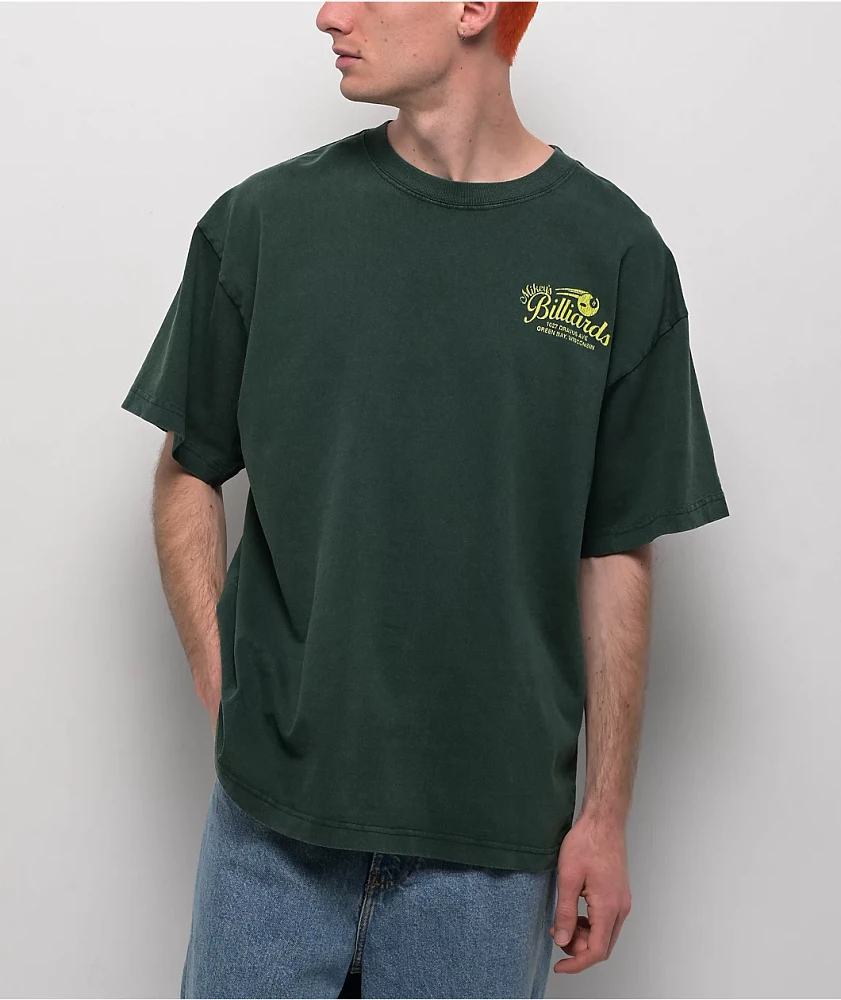 Dravus Mikey's Billiards Green T-Shirt