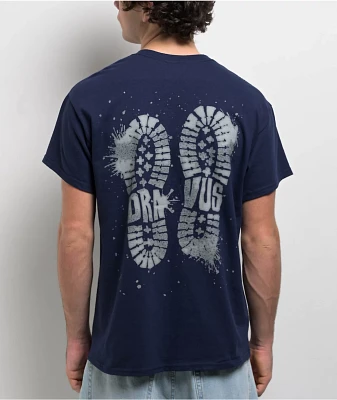 Dravus Muddy Boots Navy T-Shirt
