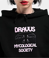 Dravus Mushroom Studies Black Hoodie