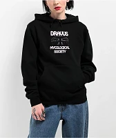 Dravus Mushroom Studies Black Hoodie