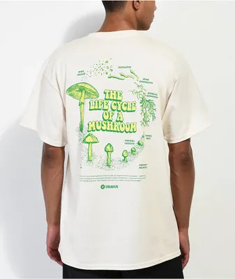 Dravus Mycology Cycle Sand T-Shirt
