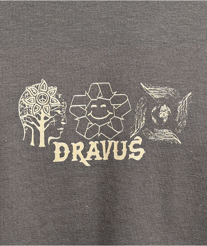 Dravus Nature's Embrace Charcoal T-Shirt