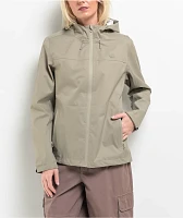 Dravus Oasis Essential Beige Windbreaker Zip Jacket