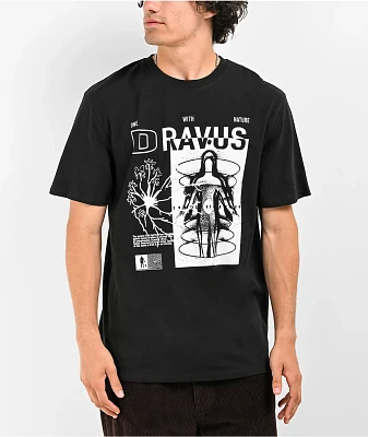 Dravus One With Nature Black T-Shirt