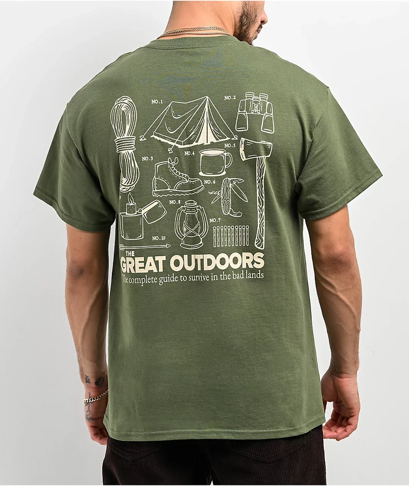 Dravus Outdoor Guide Green T-Shirt