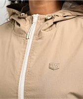 Dravus Parker Birch Windbreaker Zip Jacket