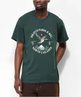 Dravus Parks & Rec Green T-Shirt