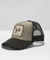 Dravus Parks Black & Green Trucker Hat