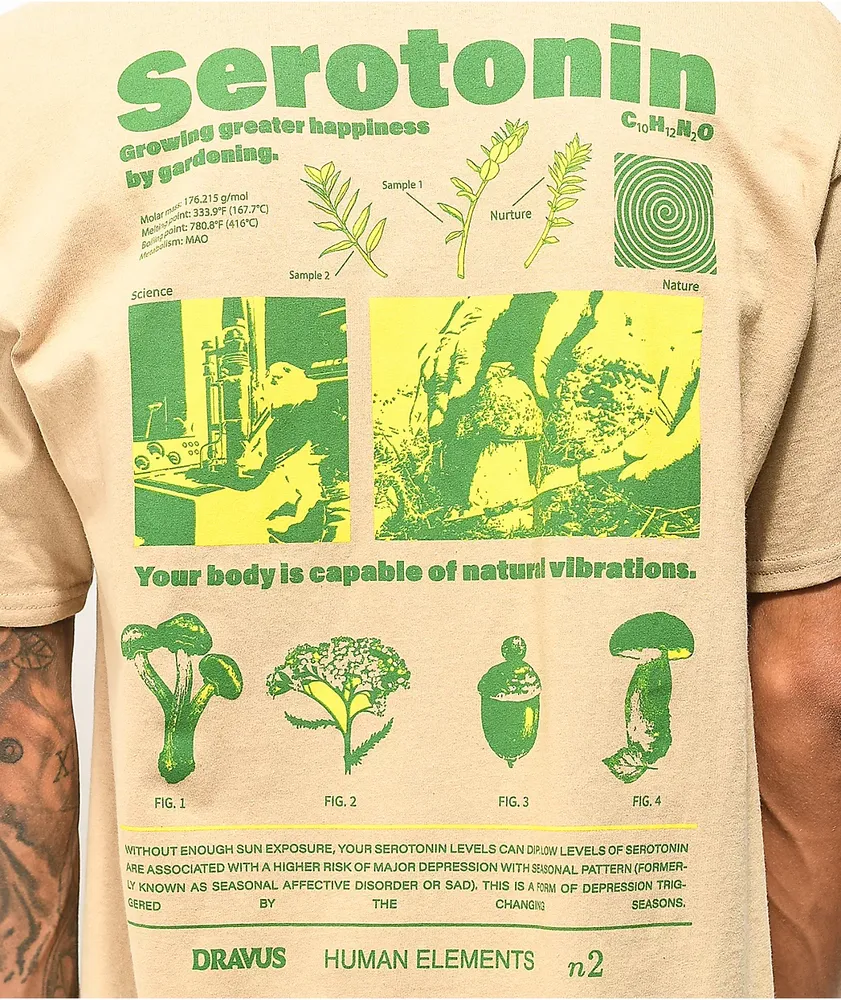 Dravus Plants Tan T-Shirt