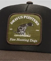 Dravus Pointer Black Trucker Hat