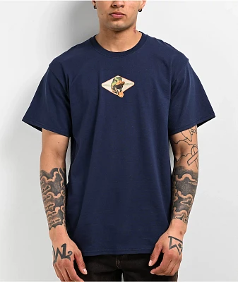 Dravus Quack Navy Blue T-Shirt