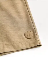 Dravus Recreational Khaki Hybrid Shorts