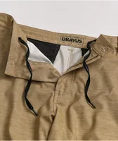 Dravus Recreational Khaki Hybrid Shorts