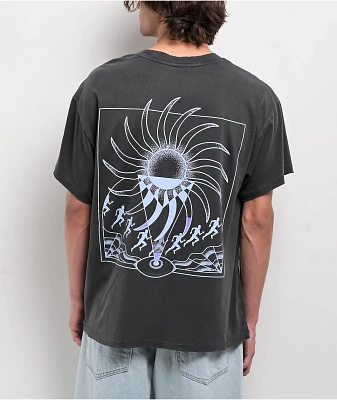 Dravus Run In The Sun Charcoal T-Shirt