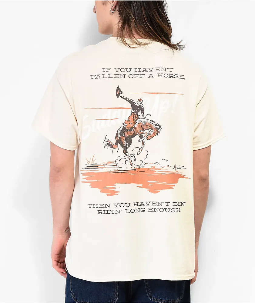 Dravus Saddle Up Sand T-Shirt