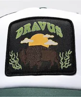 Dravus Serene Black & Green Trucker Hat