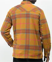 Dravus Smokey Tobacco Sherpa Flannel Shirt